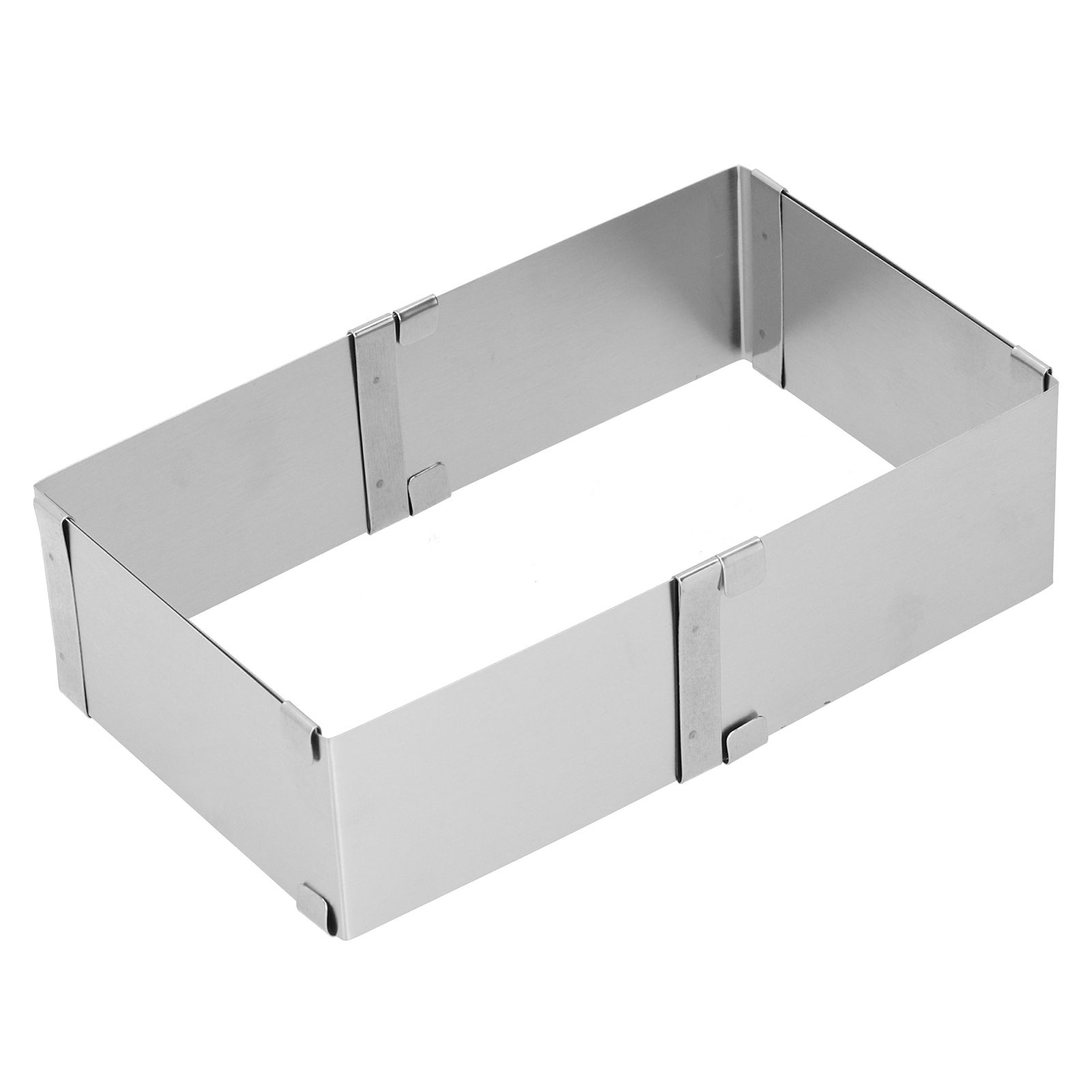 Stainless Steel Square Mousse Ring Retractable Biscuits Cake Mold Kitchen DIY Baking ToolsS 10~18cm — image 5