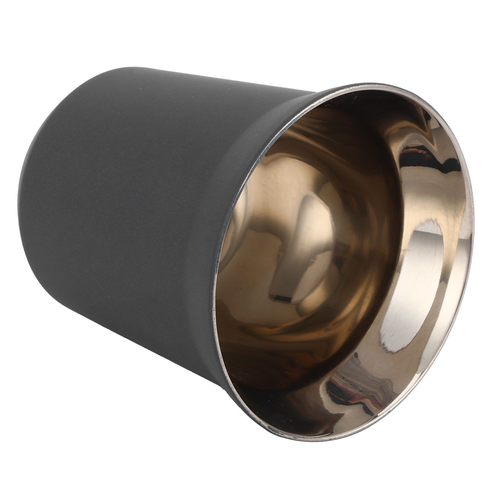 Double Wall Coffee Mug 304 Stainless Steel Insulation Capsule Cup for Kitchen SuppliesMatte Black 160ml — image 3