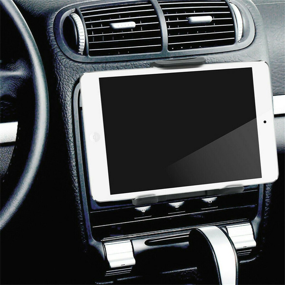 Universal Adjustable Tablet Mount Car CD Slot Holder 2in1 Fit 3.5-10.5" iPad GPS — image 5
