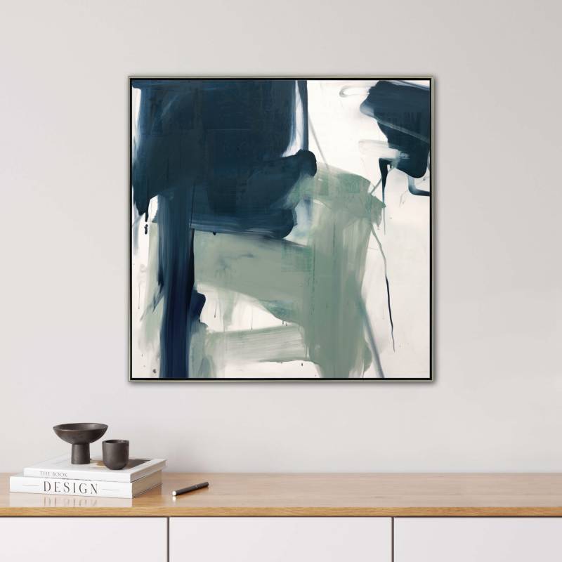 Vlad Abstract Framed Canvas 80cm — image 2