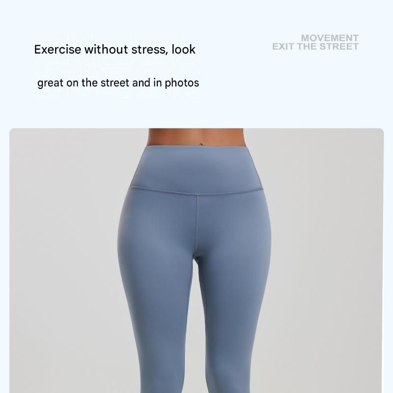 Winter Fitness Bundle - Grey M size Women's High Waist 3/4 Yoga Leggings with Peach Hip Lift and Black Waterproof Sports Waist Bag with Bottle Holder for โ image 6