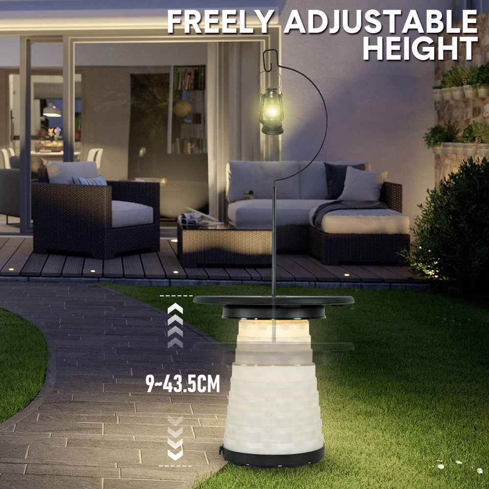Multi-Functional Outdoor Stool for Aussie Night Camping Fishing Telescopic Hook Rod Lanterns Tarps Hanging No-Tools Assembly Anti-Corrosion PP โ image 5