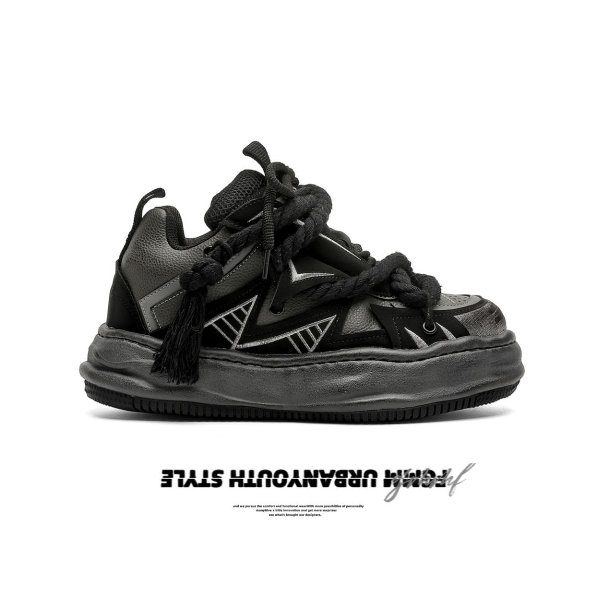 W-SHOE-32329 - Black - Size 6(AU6/EU37) — image 2