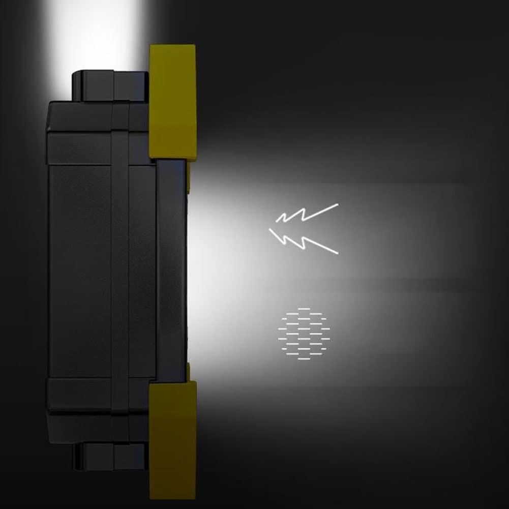 Strong Light Cob Searchlight Abs Outdoor Portable Flashlight Emergency Solar USB Charging Floodlight โ image 5