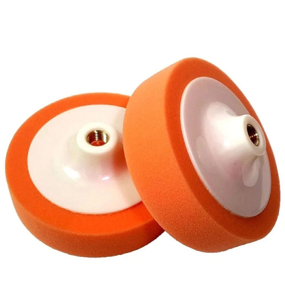 4PC 6" 150mm Car Polisher Foam Sponge Wheel Buffing Pad Polishing Replacing Pad M14