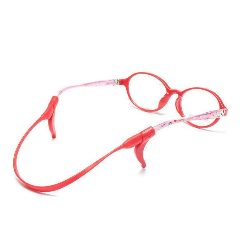 Silicone Glasses Strap and Ear Grip Set Eyeglasses Holder Cord with Hooks 20cm - Blue โ image 5