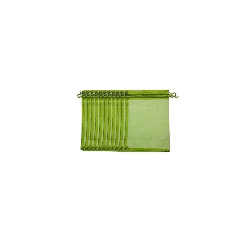 50/100PCS Garden Fruit Protection Net Bags Insect Proof Drawstring Mesh Organza - 50Pcs 10 × 15cm