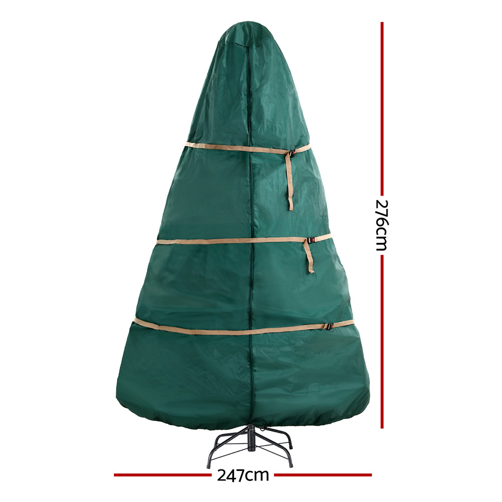 Jingle Jollys Christmas Tree Storage Bag Fits Up to 9ft Tree Xmas Bag Green โ image 2
