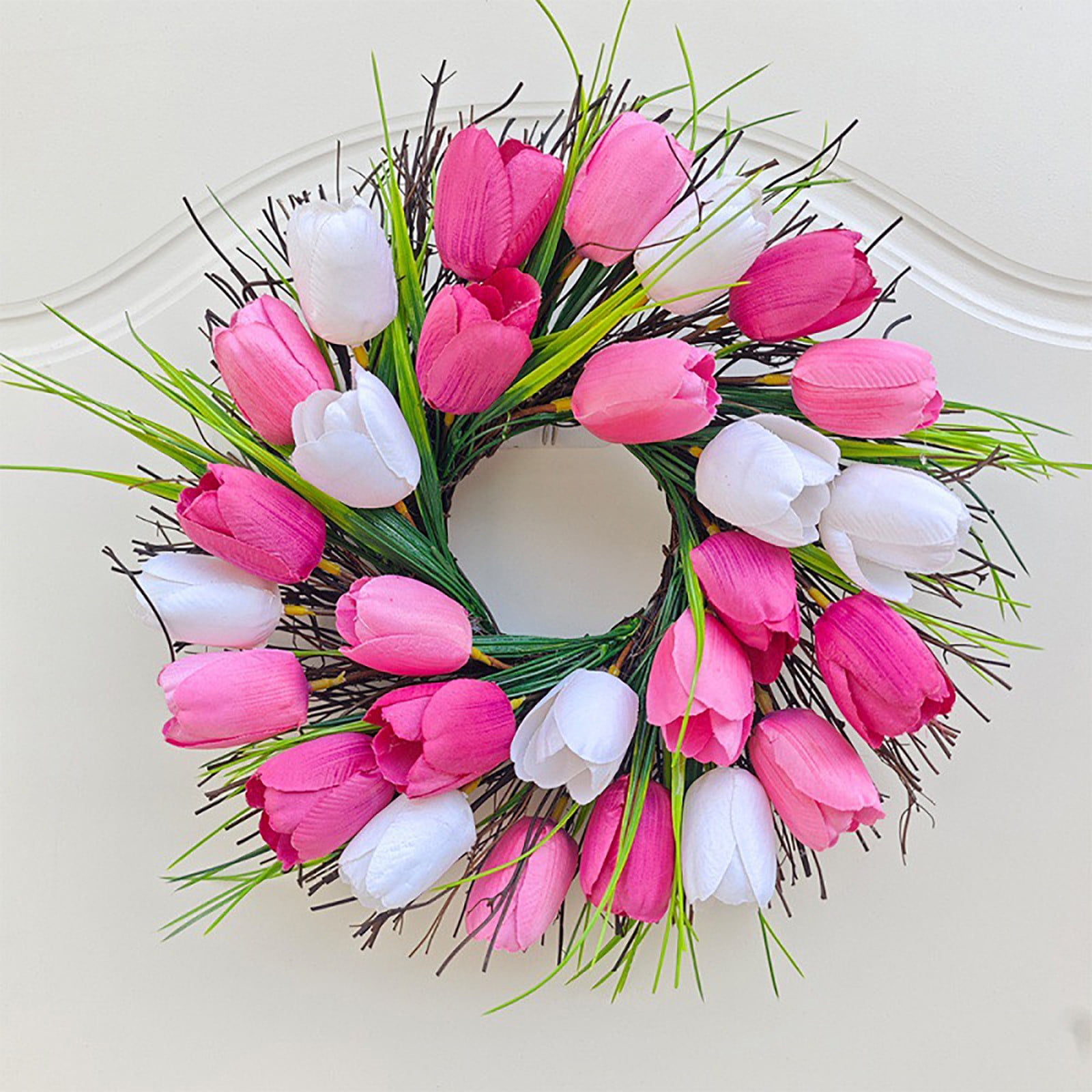 Mothers Day Gifts for Mom Front Door Welcome Sign - Heart-Shaped Happy Mother'S Day Sign Mothers Day Decorations J โ image 6