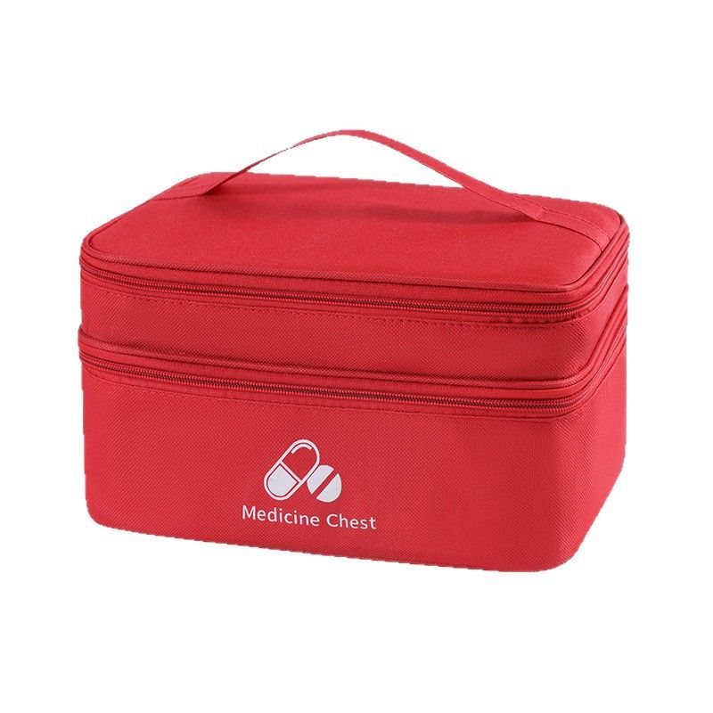 Double Layer Medical Bag Oxford Fabric Travel Storage — image 3