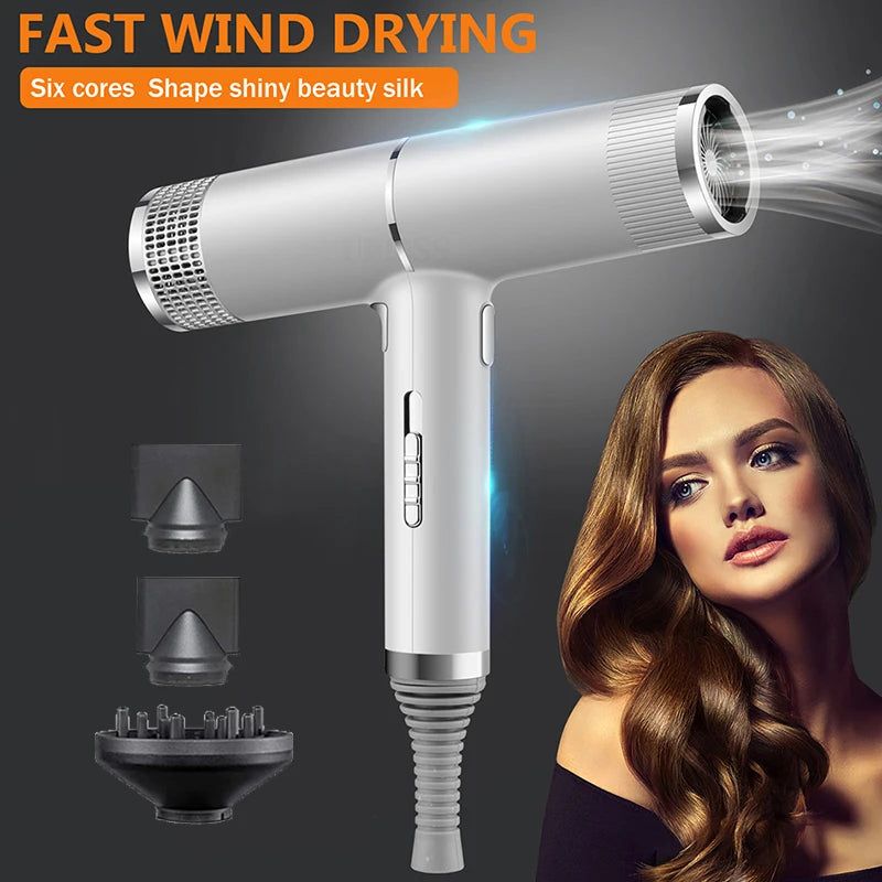 Strong Wind Hair Dryer with Blue Light & Anion Technology — image 5