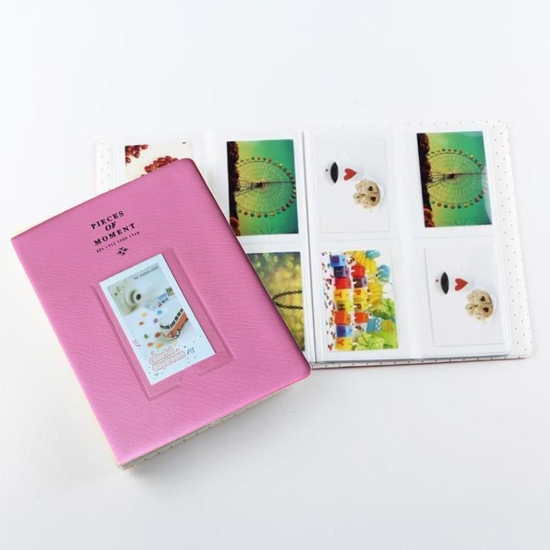 128 Pockets Album Case Storage For Polaroid Photo FujiFilm Camera Film - Pink โ image 5