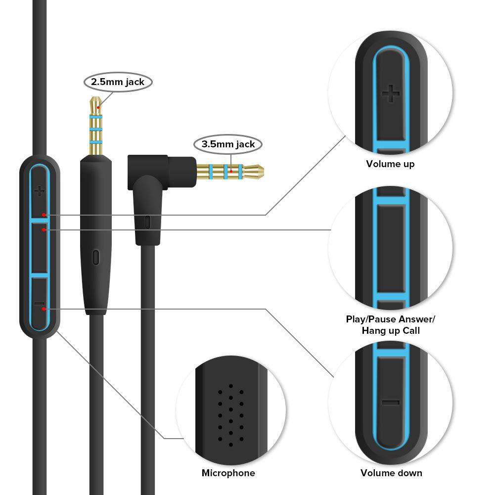 Bose QuietComfort QC25 Replacement Audio Cable Compatible with Bose β image 2