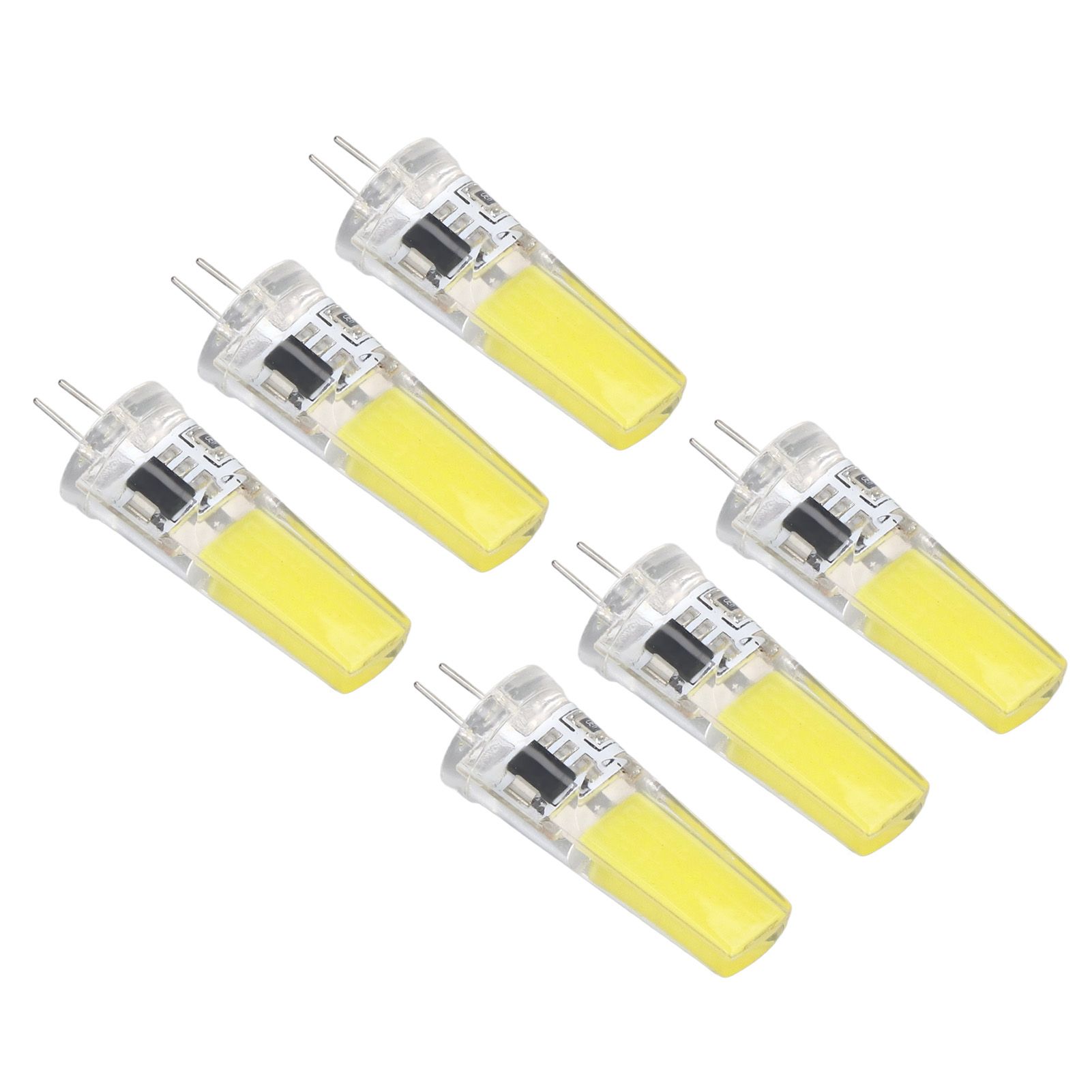 6 Pieces G4 LED Bulbs 9W Dimmable COB Lamp 500LM for Home Ceiling Landscape Chandelier Lamps 6500K White Light โ image 5