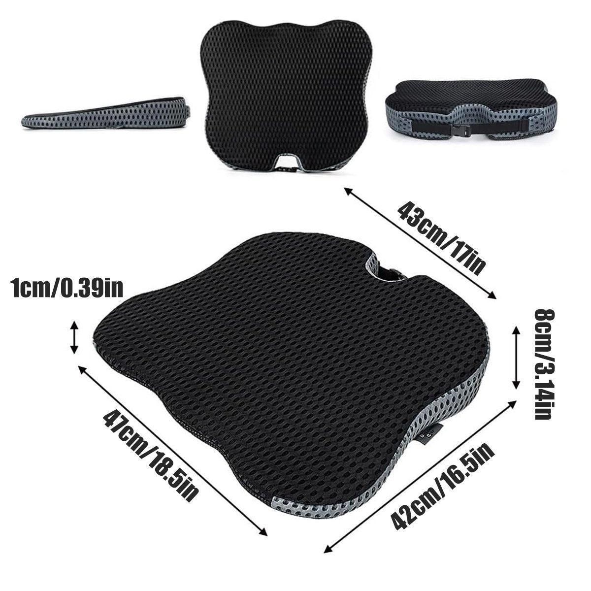 Universal Memory Foam Seat Cushion for Car Office and Home Chair Use — image 3