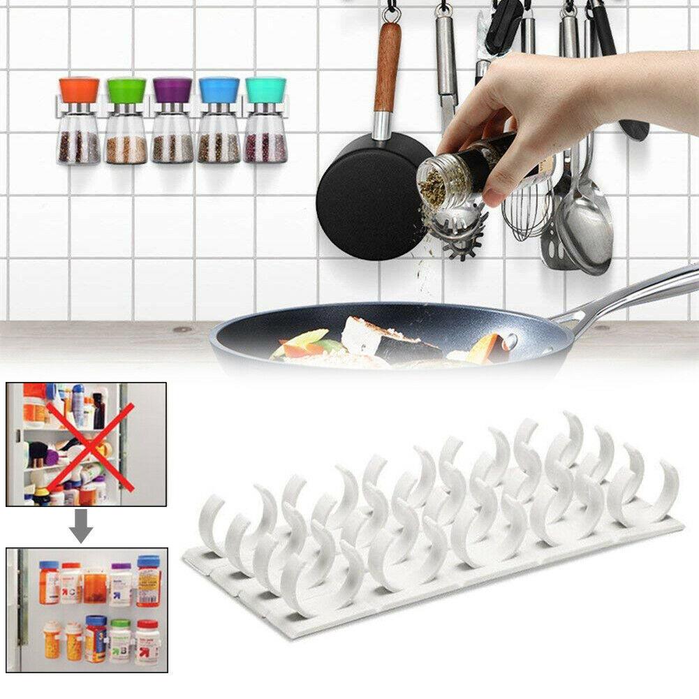 4-pack spice rack for 20 spices white โ image 2