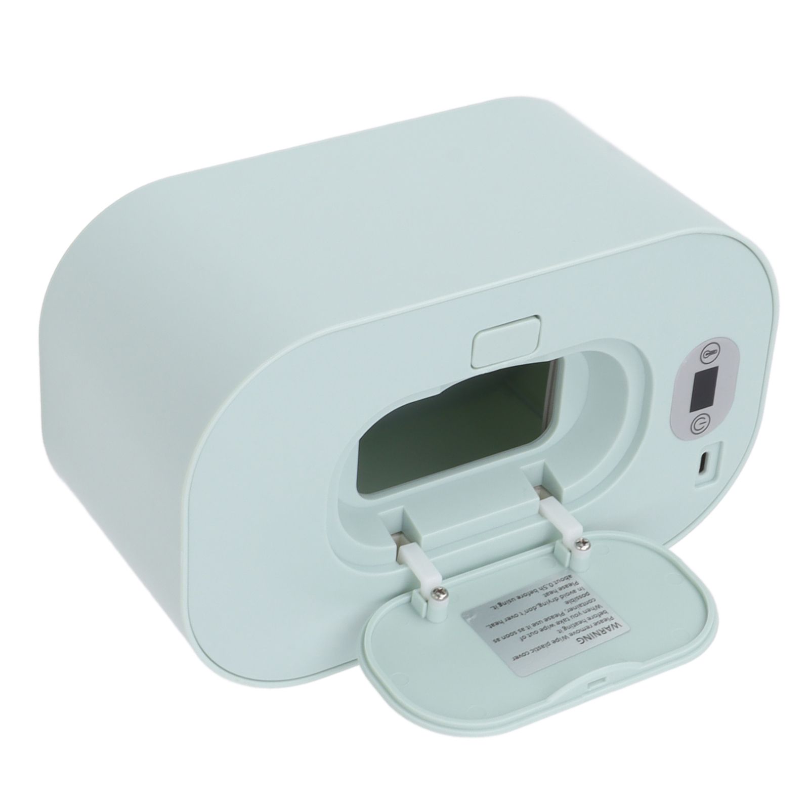 Baby Wipe Warmer USB Constant Temperature Portable Wipe Heater Temperature Adjustment Warm Keeper Dispenser 5V Green — image 2