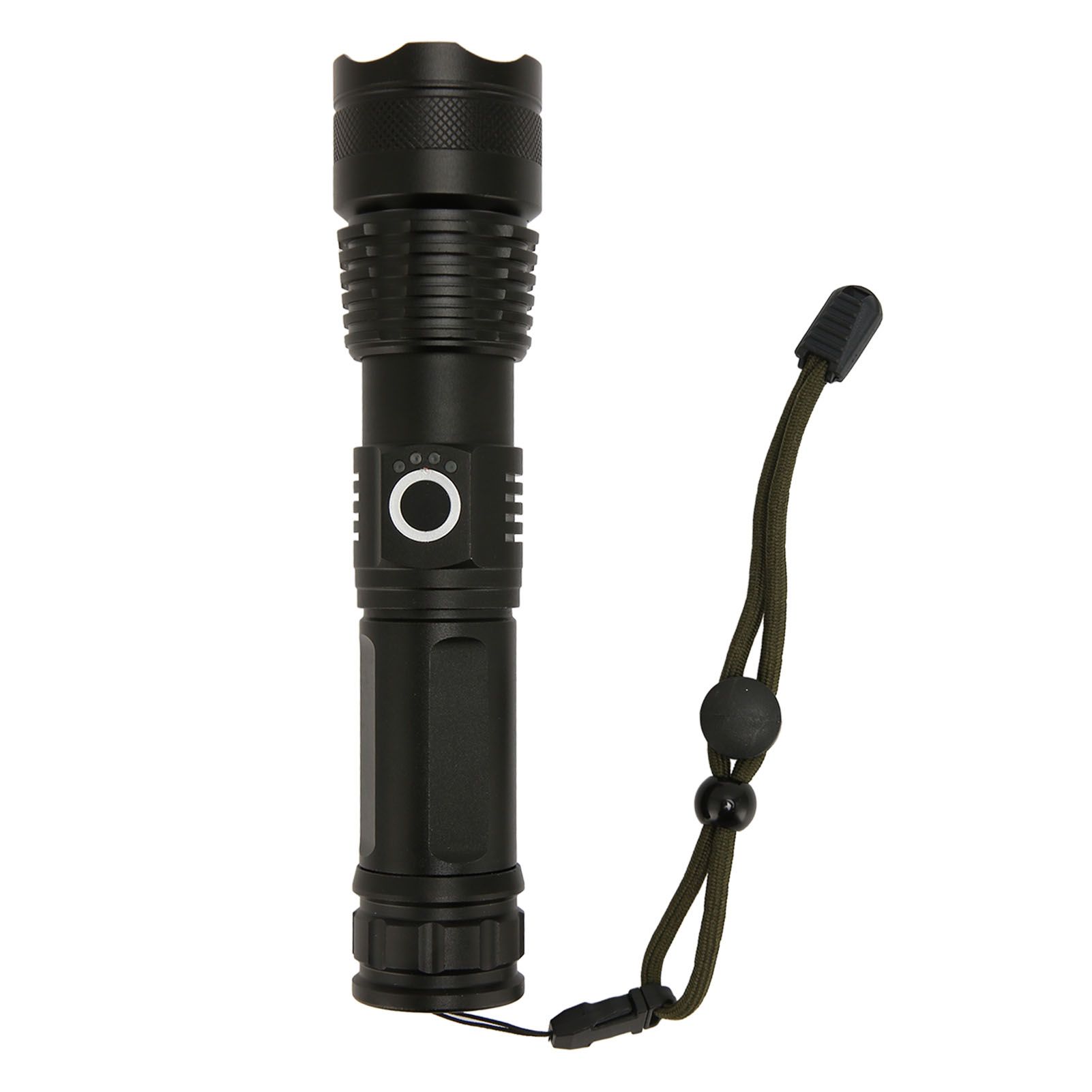 LED Flashlight Zoomable P50 Beads 5000lm 3 Light Modes Battery Display Bright Flashlight for Outdoor Adventure Camping โ image 3