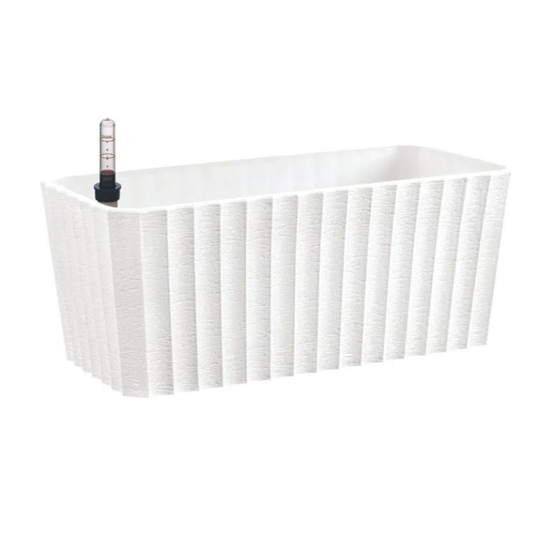 2pcs White Flower pots Numerous Expressive Animations Based On The Environment, for Indoor Decoration, Gifts