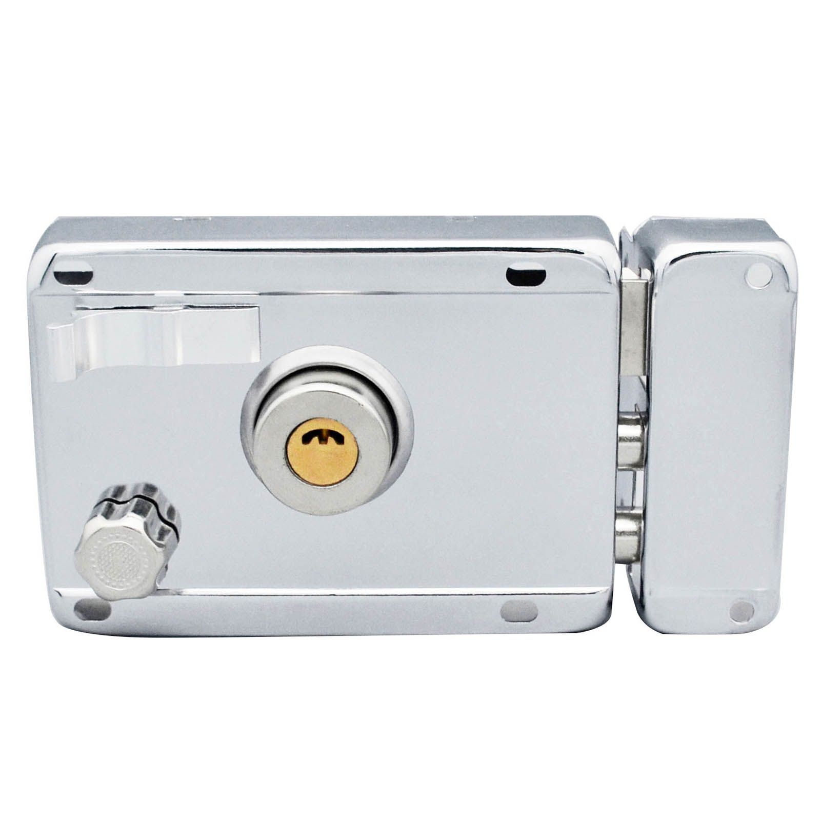 Household Lock Exterior Door Padlocks Gate Insurance Household Lock Kit Vintage Style with Deadbolt Cylinder Key Right Open โ image 3