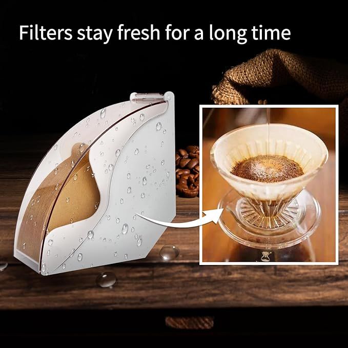 Coffee Filter Box with Dustproof Cover — image 3