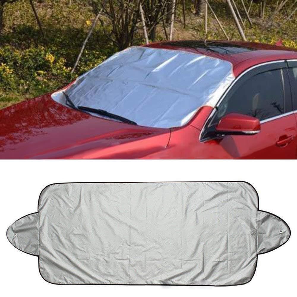 All Seasons Reversible Car Windshield Cover - Winter Protection, Summer Sun Shield, Water-Resistant, Durable Material — image 3