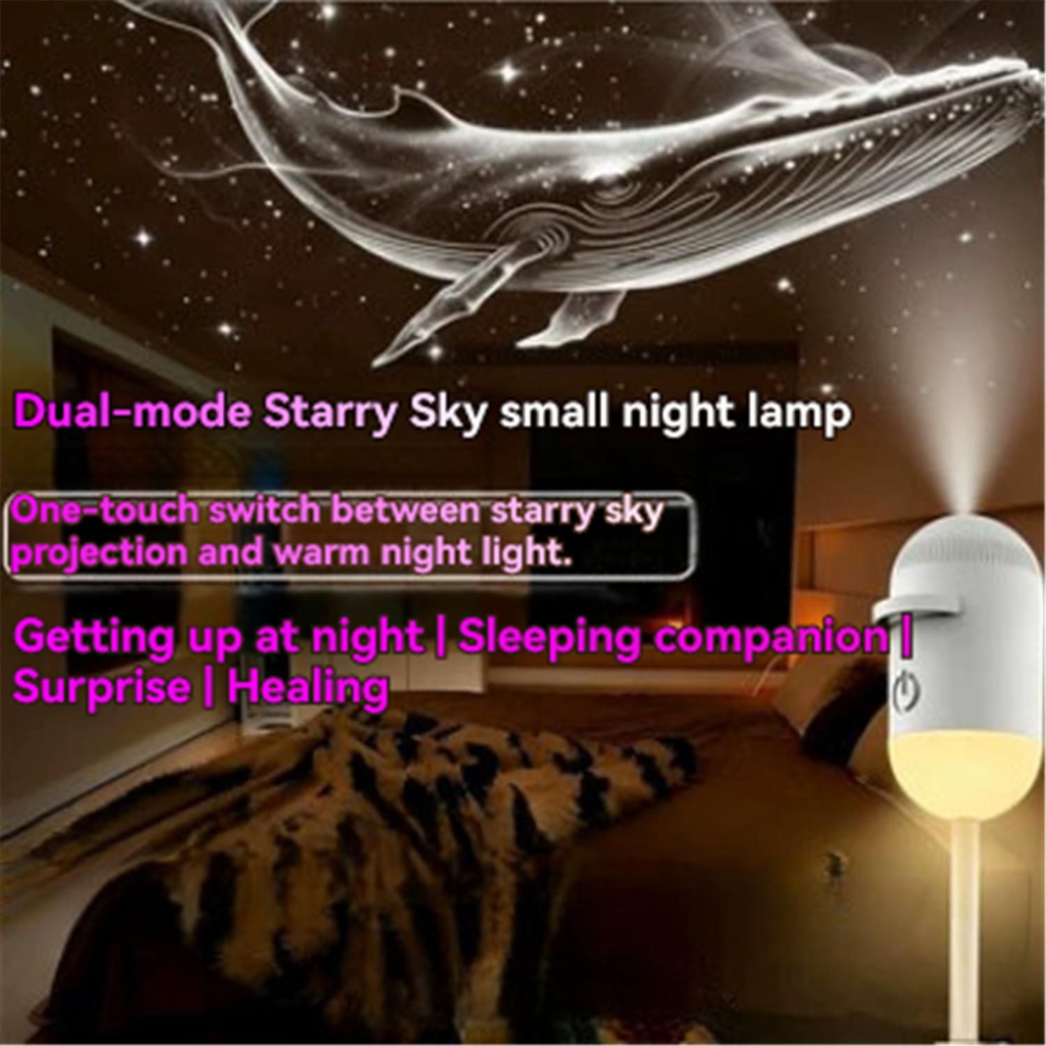 24 Slides Projector Lamp 2-in-1 USB Starry Sky Mood Light Portable LED — image 5