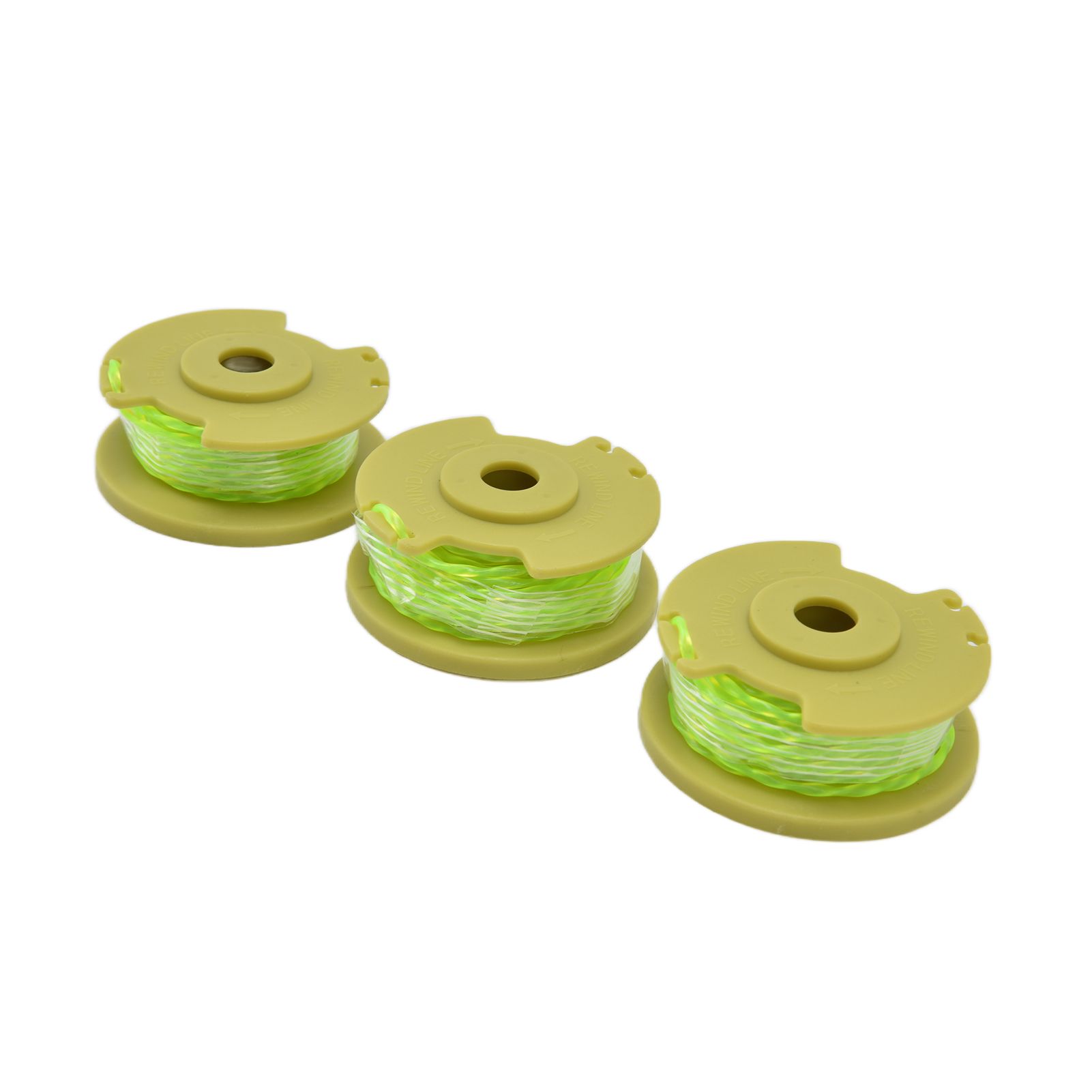 3Pcs Replacement Trimmer Line Spool Fit for Ryobi 0.08in 18V 24V 40V String Trimmer Parts