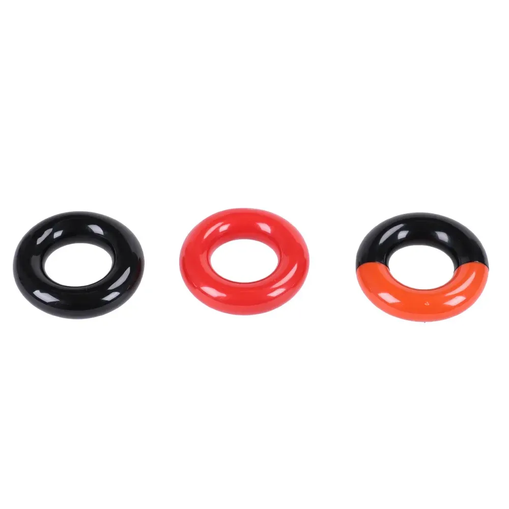 2PCS Golf Swing Trainer Weight Power Swing Ring for Golf Clubs Training Aid - 2pcs Two-Tone β image 6
