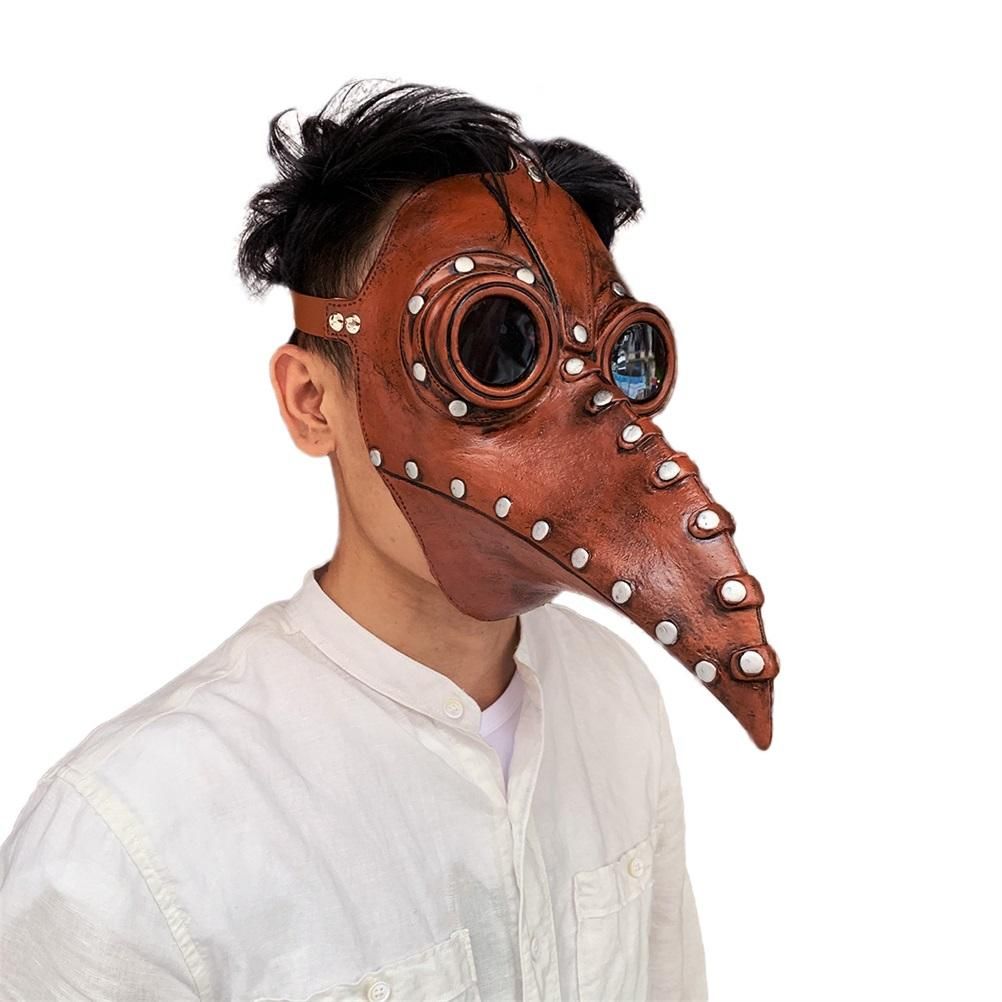 Halloween Beak Face Cover Latex Steampunk Face Cover for Halloween Party Cosplay Costume Dress Up Props Bar Decors โ image 2