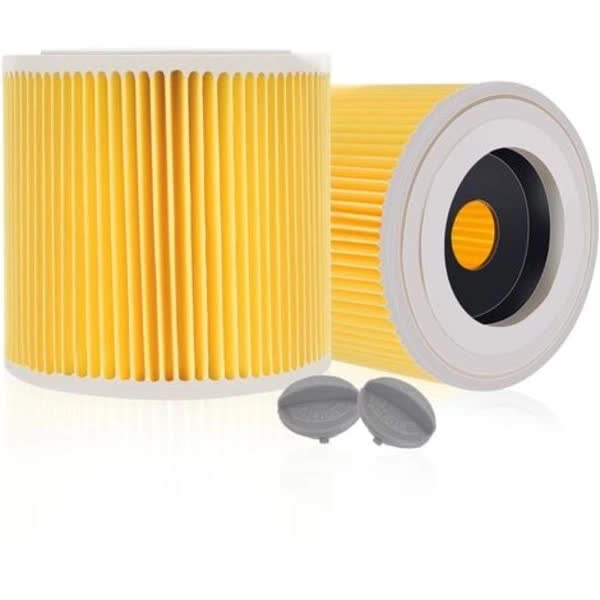 2-Pack Filter Cartridge Compatible with Kärcher WD3 Premium NT20/1 NT30/1 NT38 Vacuum Cleaners — image 2