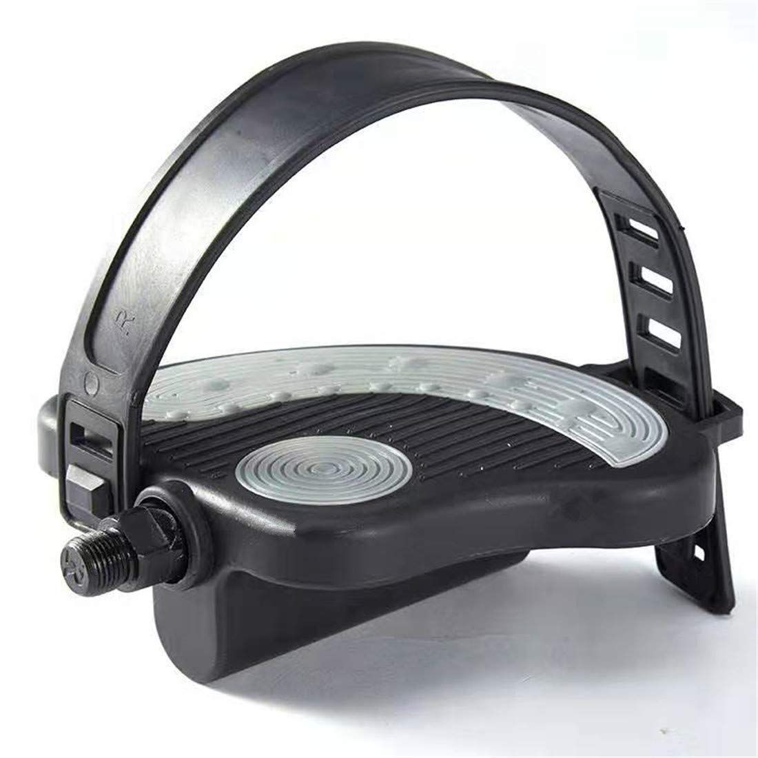 Bike Pedals with Straps for Bike, Spin Cycling Bike, Indoor Bike, Stationary Recumbent Bicycle Replacement Parts โ image 4