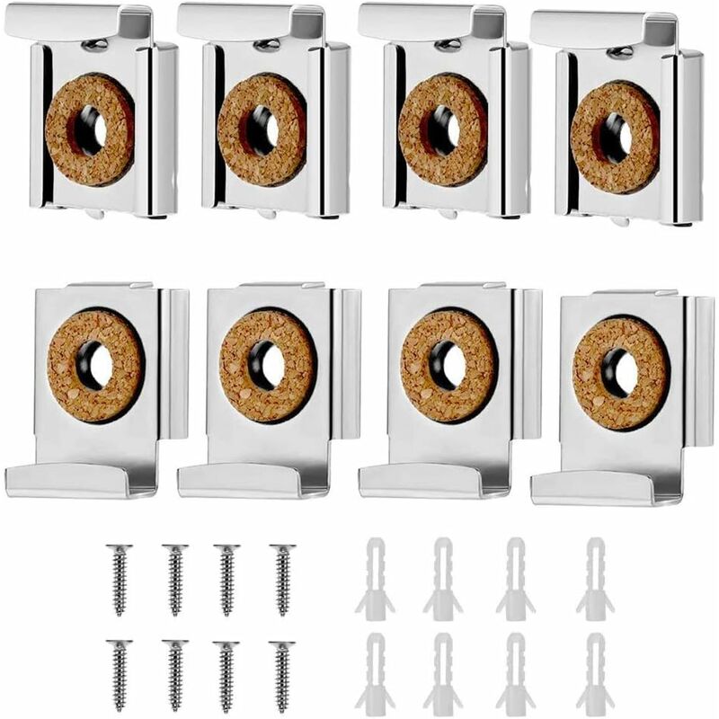 Adjustable Wall Mount Mirror Clip Mirror Clamp