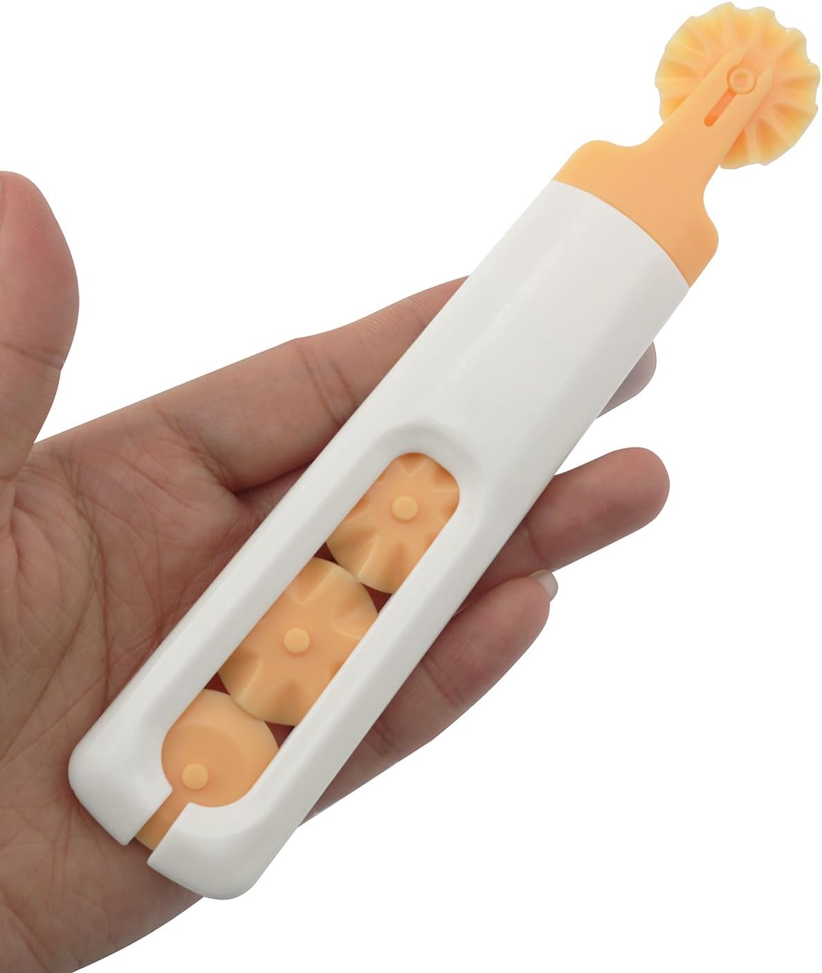 Yellow Raster Pattern Pastry & Tart Cutter - Cake Decorating Tool — image 4
