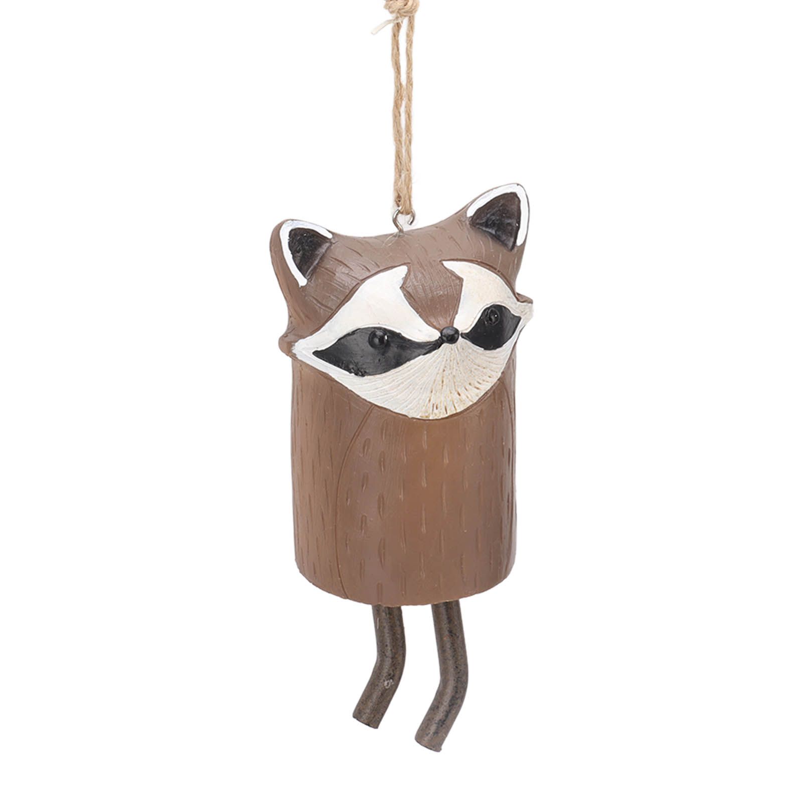 Rustic Hanging Animal Wind Chimes Resin Hand Made Natural Garden Decoration for Gardens Backyards Trees Yards D Red Panda — image 5