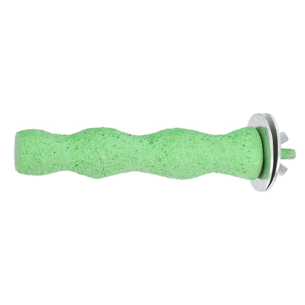 Toy Bird Perch Stand Light Green Comfort Enhancement 1 Piece