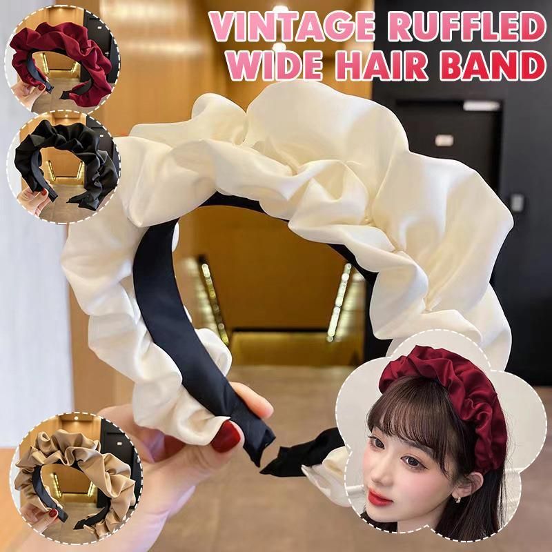 Casual Women Soft Hairband Wide Side Headband Hair Hoop Fashion Accessories - White โ image 2