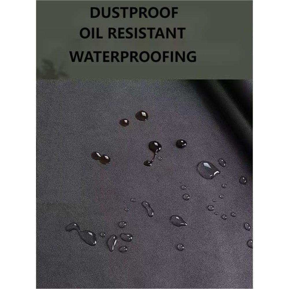 Upright Piano Cover-Black Piano Cover-Pet Paw Protector-Waterproof, Dustproof, Sunproof-Reusable Washable Piano Full Cover（420D：153*60*110cm black） — image 3