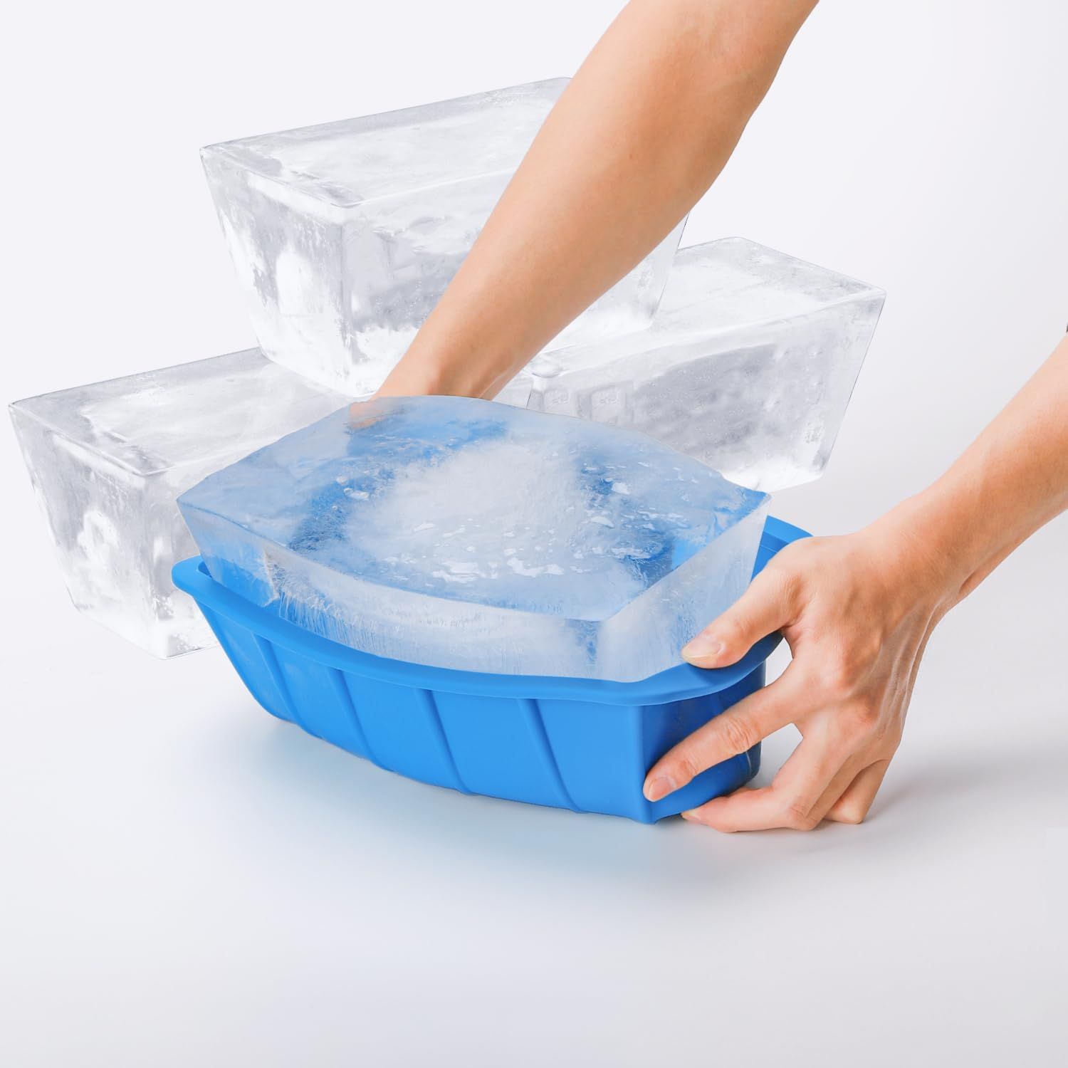 Big Silicone Ice Cube Trays for Freezer — image 3