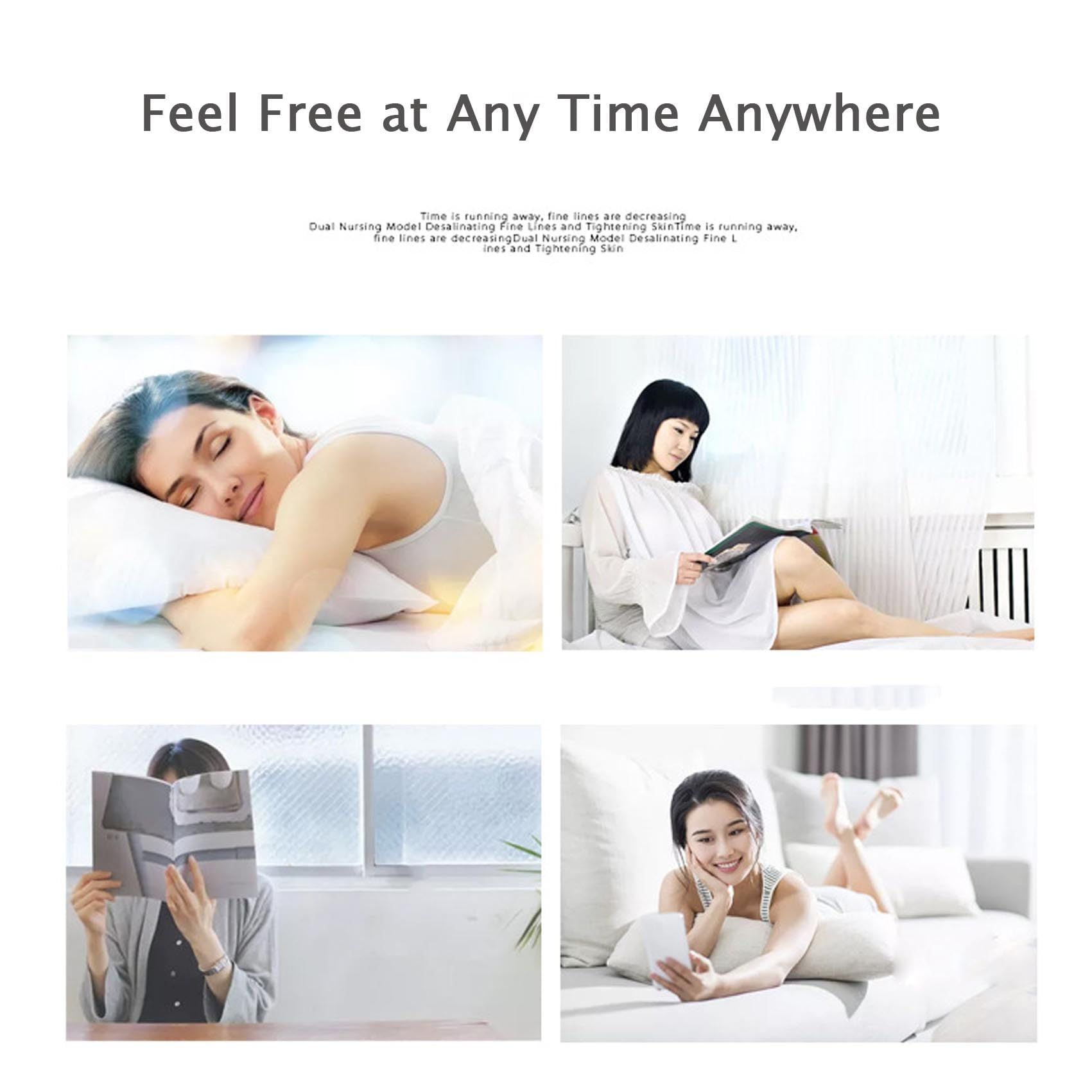 Eye Massager with Vibration for Eye Beauty, Firm Tone Eye Care Device, Puffy Eyes Dark Circles Eye Bags โ image 5