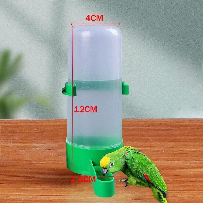4Pcs/Set Drinker Food Feeder Water Clip For Cage Bird Parrot Cockatiel Budgie Au — image 3
