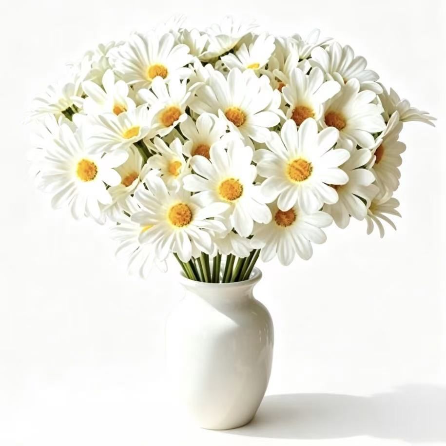 Sunshine Australian Patio Artificial Chamomile, Soft Floral Ornament For Wedding & Hotel 50 pcs — image 4