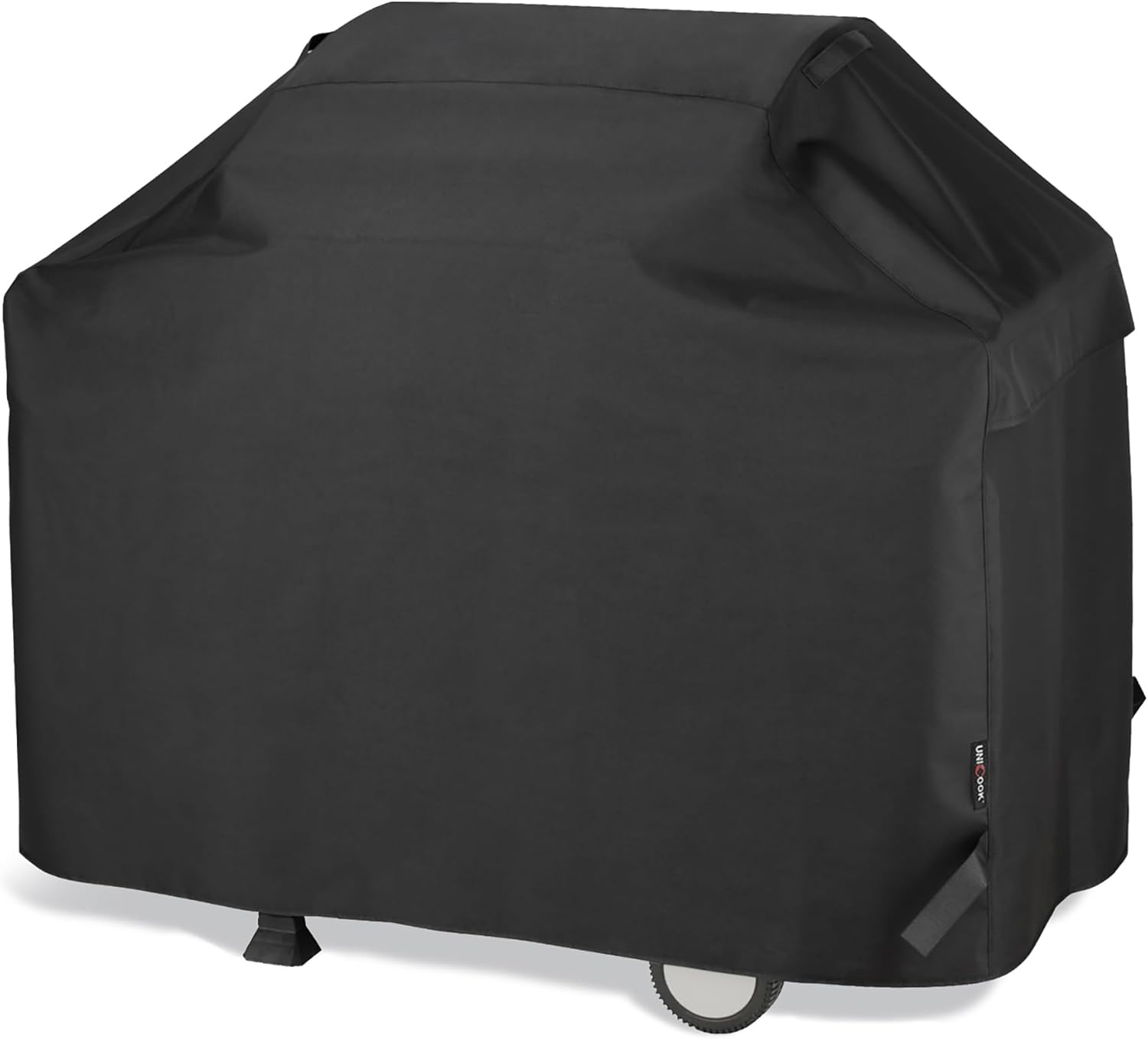 Grill Cover 55 Inch for Outdoor Grill, Heavy Duty, Waterproof, Fade Resistant, BBQ Cover with Handles/Straps/Air Vents, Compatible with Weber Charbroil