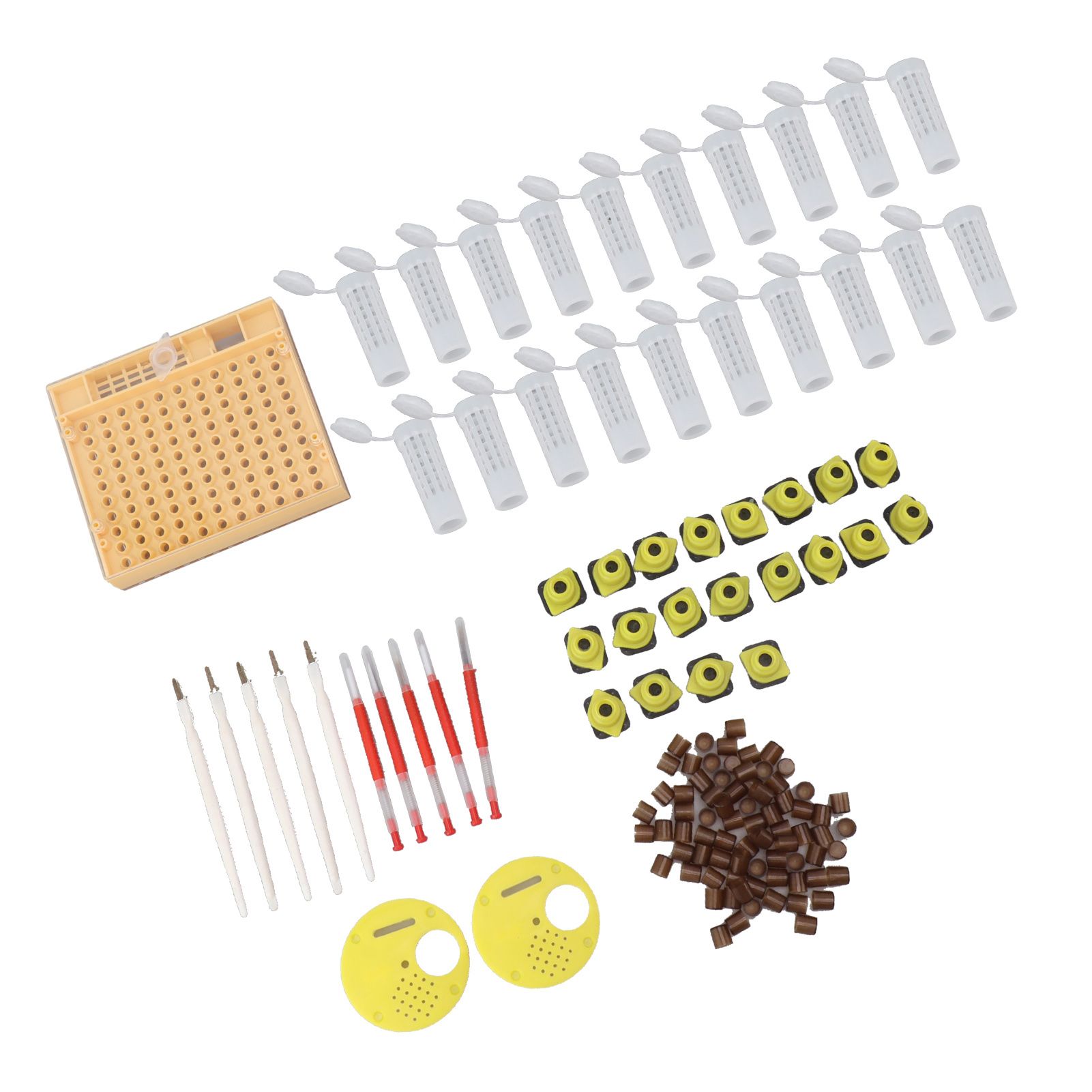 Queen Bee Rearing System Plastic Breeding Cell Cup Kit Beekeeping Grafting Equipments Supplies โ image 4