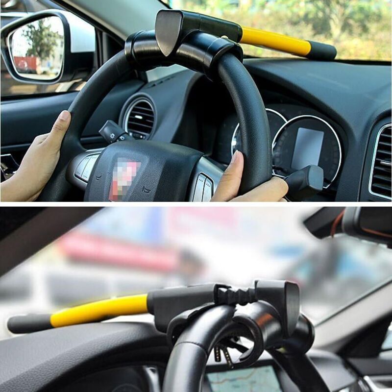 Universal Vehicle Security Steering Wheel Lock Car Anti-Theft Security Protection — image 2