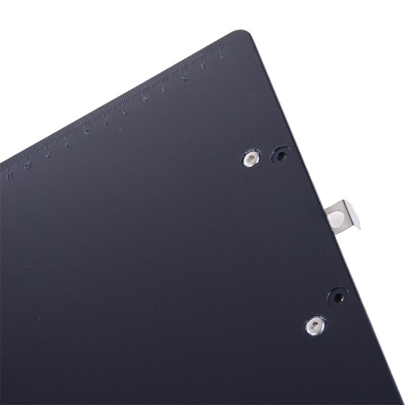 Office Landscape Plastic Clipboard, 32 × 43.7 × 0.3cm 60% Recycled, Black-Clipboards Low Profile Clip Extra Large Clipboard Black — image 4