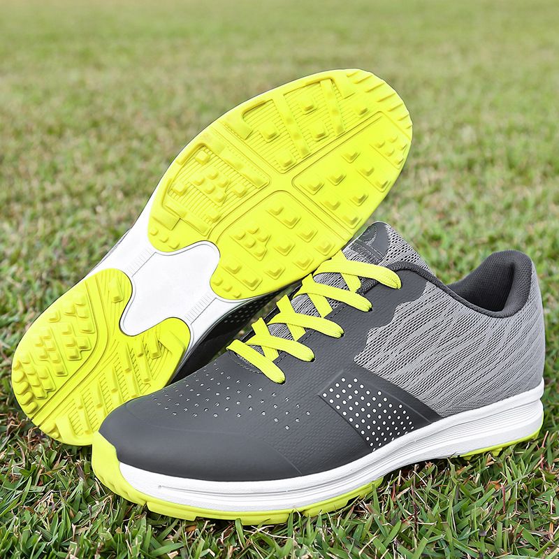 Thestron Waterproof Golf Shoes Men Training Grey US 13-EUR- 49 โ image 4