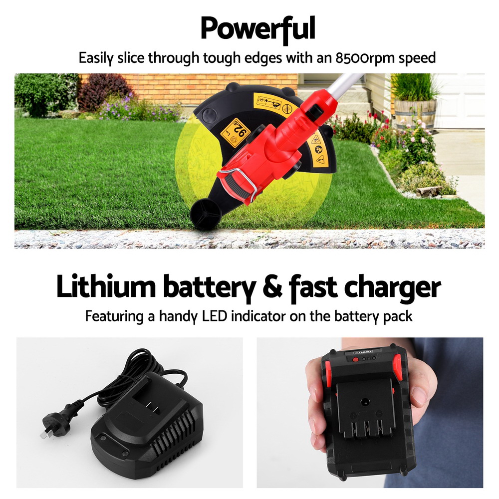 Giantz 20V Cordless Line Trimmer Lawn Whipper Grass Snipper — image 5