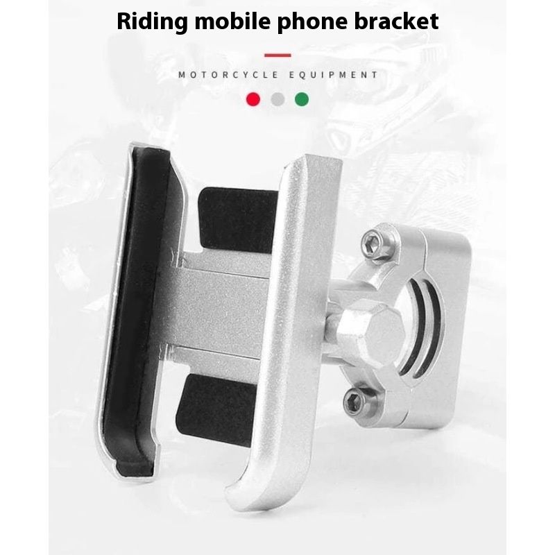 Bike Phone Holder Motorcycle Metal Rearview Mirror Bracket Takeaway Ride Shock-Proof Navigation Fixed Bicycle Bracket — image 5
