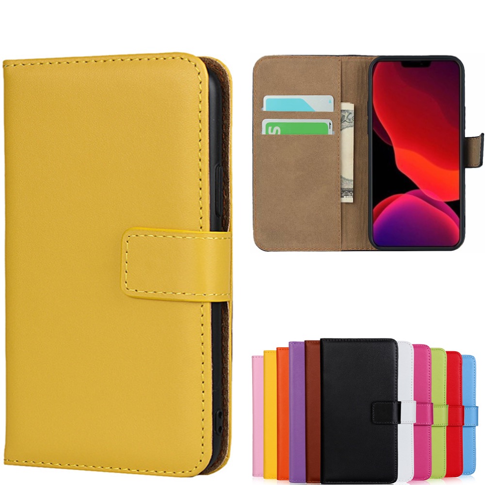 iPhone 13 Wallet Case Cover Mobile Case Yellow - YELLOW iPhone 13_max YELLOW iPhone 13 — image 6